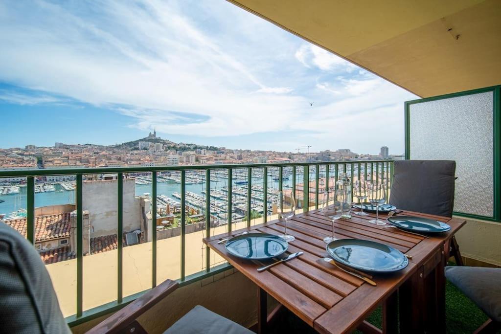 Terrace Apartment Old Port Exceptional View Marseille Ngoại thất bức ảnh